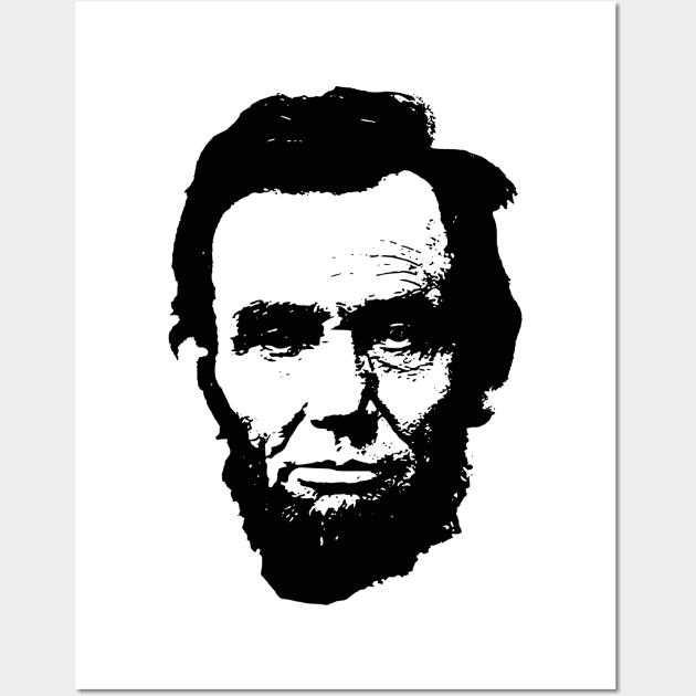 Abraham Lincoln Wall Art by Nerd_art